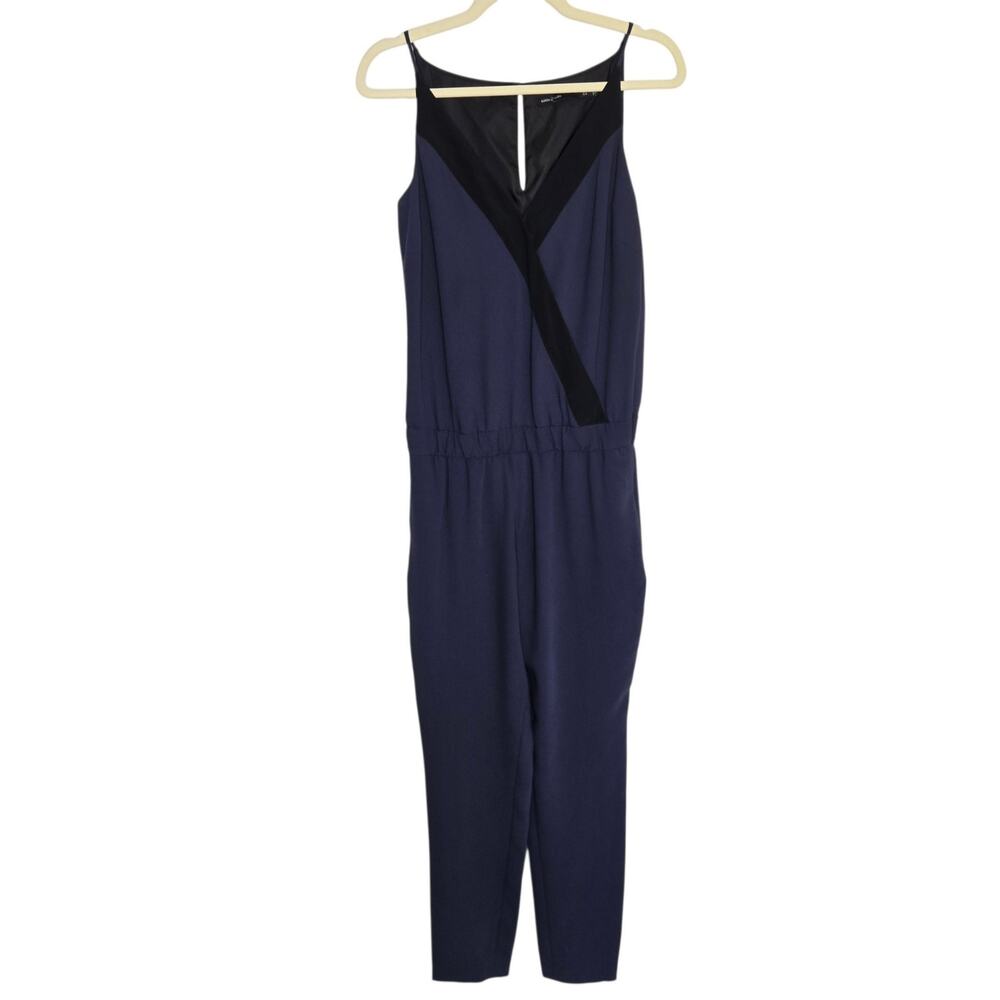 Karen Millen Womens Chic Jumpsuit Evening Navy Sleeveless Cocktails Dinner 4